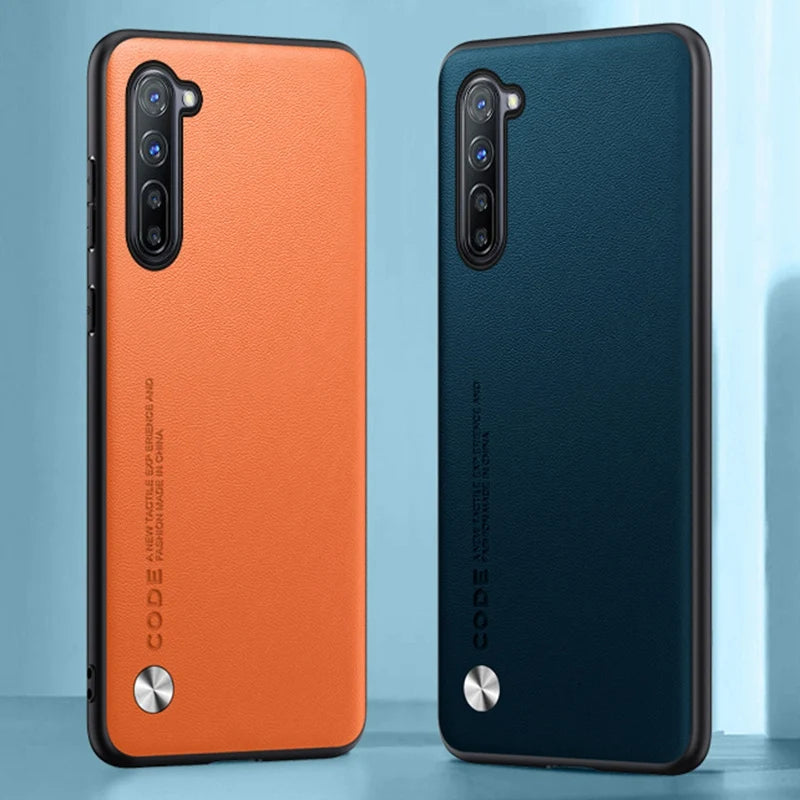 Luxury PU Leather Case For OPPO Find X2 Lite Back Cover Silicone Shockproof Protection Phone Case For OPPO Reno 3 5G FindX2 Lite