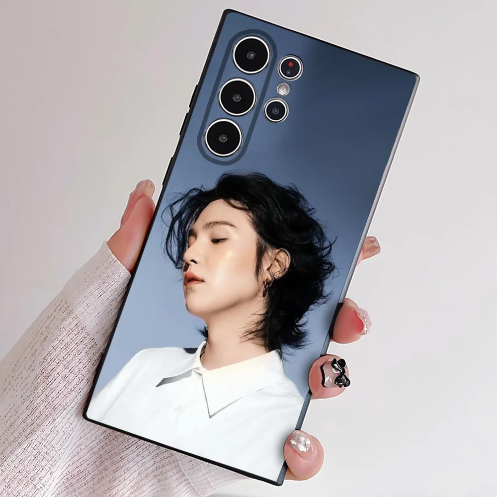 A-Agust D Yoongi S-Suga Phone Case For Samsung S Series S21 S22 S23 S24 S25 FE Plus Ultra TPU Soft To Skin-friendly Case