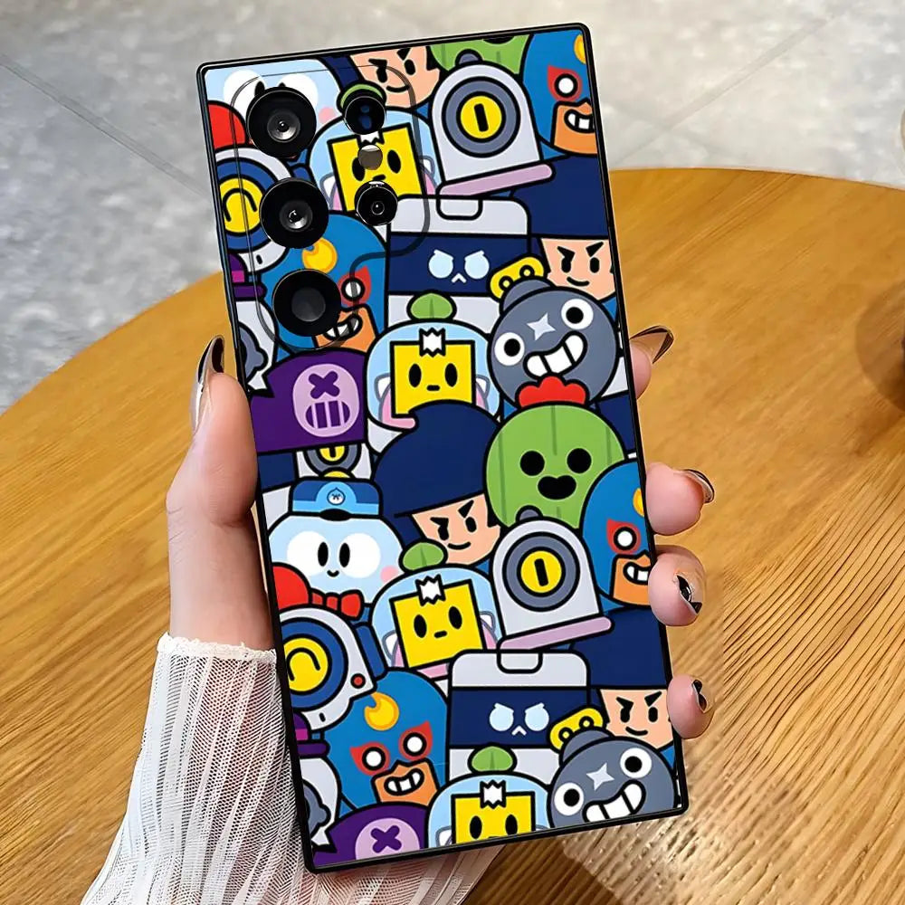 Game B-Brawl S-Stars-SES Phone Case For Samsung S26 S25 Edge S24 S23 S22 Ultra Plus Fe A57 A37 A17 A56 5G Silicon Cover