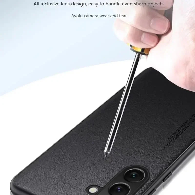 Luxury Leather Case For Nothing Phone 3A Cover Silicone Protection Phone Case For Nothing Phone 3A 3 A Coque