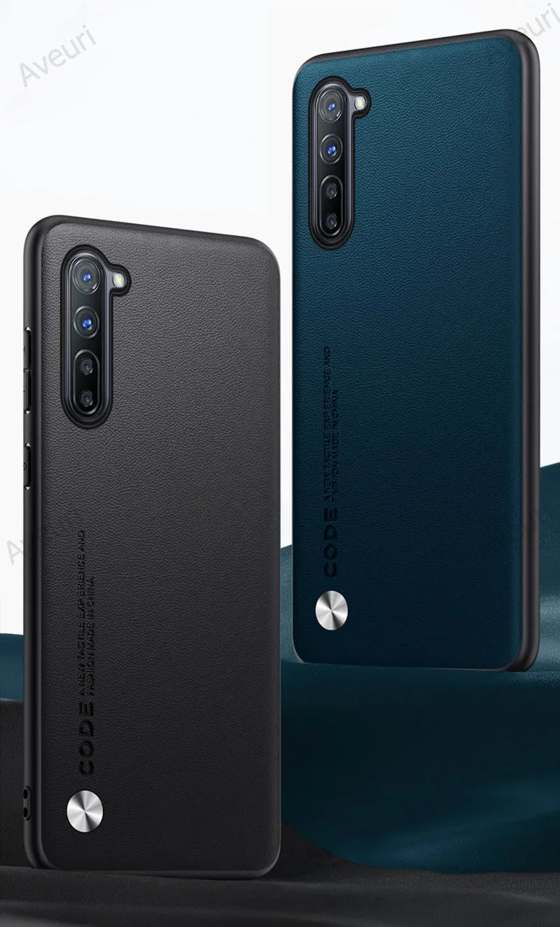 Luxury PU Leather Case For OPPO Find X2 Lite Back Cover Silicone Shockproof Protection Phone Case For OPPO Reno 3 5G FindX2 Lite