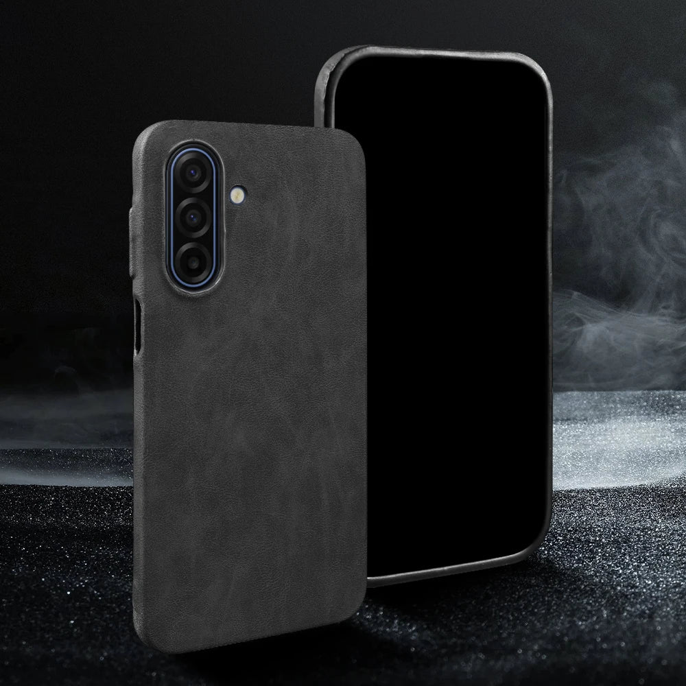 Skin Leather Case For Samsung Galaxy A17 A56 A16 A26 A36 A55 A06 A07 A15 A35 A54 A53 A13 S23 S24 S25 S26 Plus Phone Case Cover