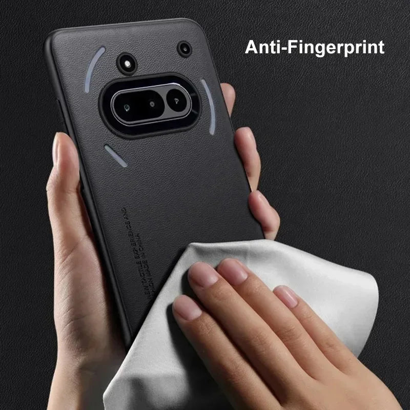 Luxury Leather Case For Nothing Phone 3A Cover Silicone Protection Phone Case For Nothing Phone 3A 3 A Coque