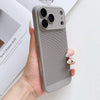 Original Ultra Thin Cooling Heat Dissipation Phone Case For iPhone 17 16 12 15 13 14 Pro Max Plus 17Pro 17 Air Breathable Cover