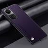 Luxury PU Leather Case For OPPO Reno 10 Pro 10Pro Back Cover Matte Silicone Protection Phone Case For OPPO Reno 10 5G Reno10 Pro