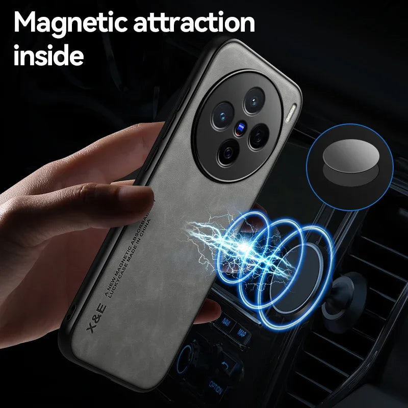 For VIVO X200 Pro Case Silicone Leather Back Cover For VIVO X200Pro Mini X 200 Protection Shell Shockproof Case