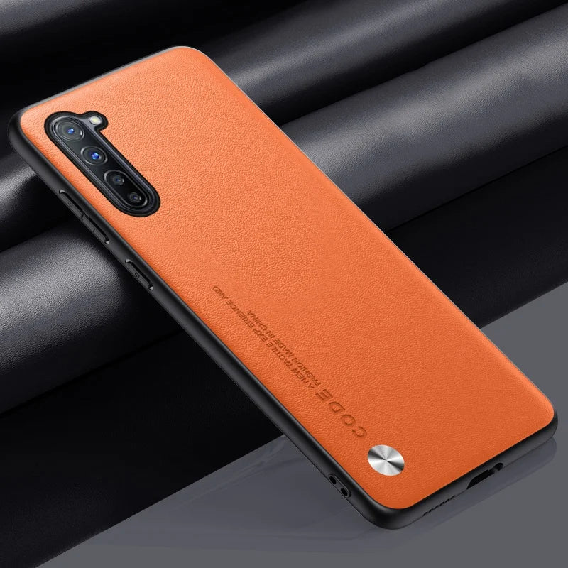 Luxury PU Leather Case For OPPO Find X2 Lite Back Cover Silicone Shockproof Protection Phone Case For OPPO Reno 3 5G FindX2 Lite