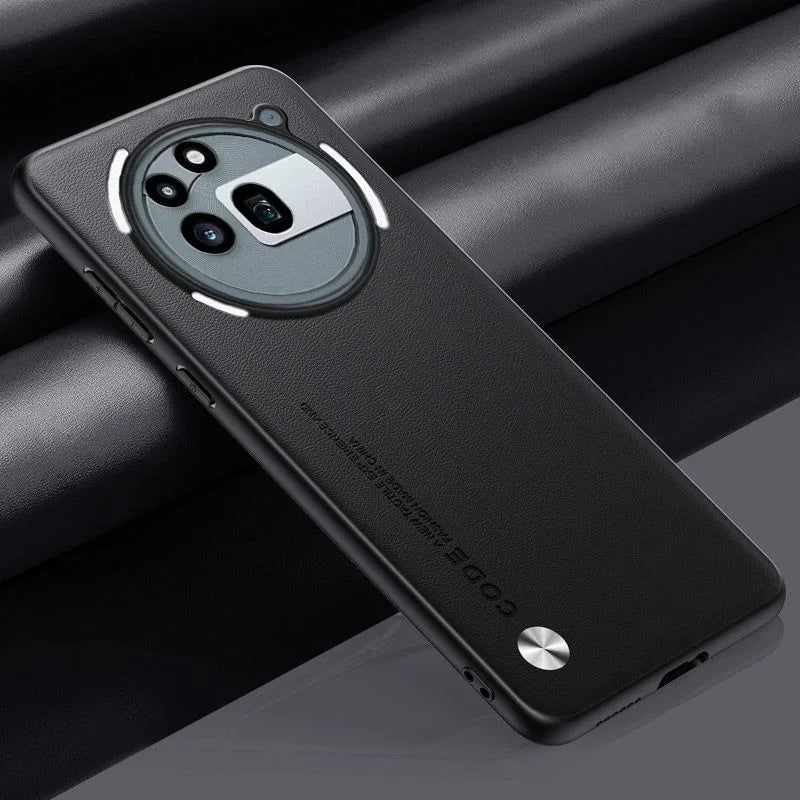 PU Leather Case For Nothing Phone 3A Pro Back Cover Silicone Full Camera Protection Phone Case For Nothing Phone 3 3A Pro Coque