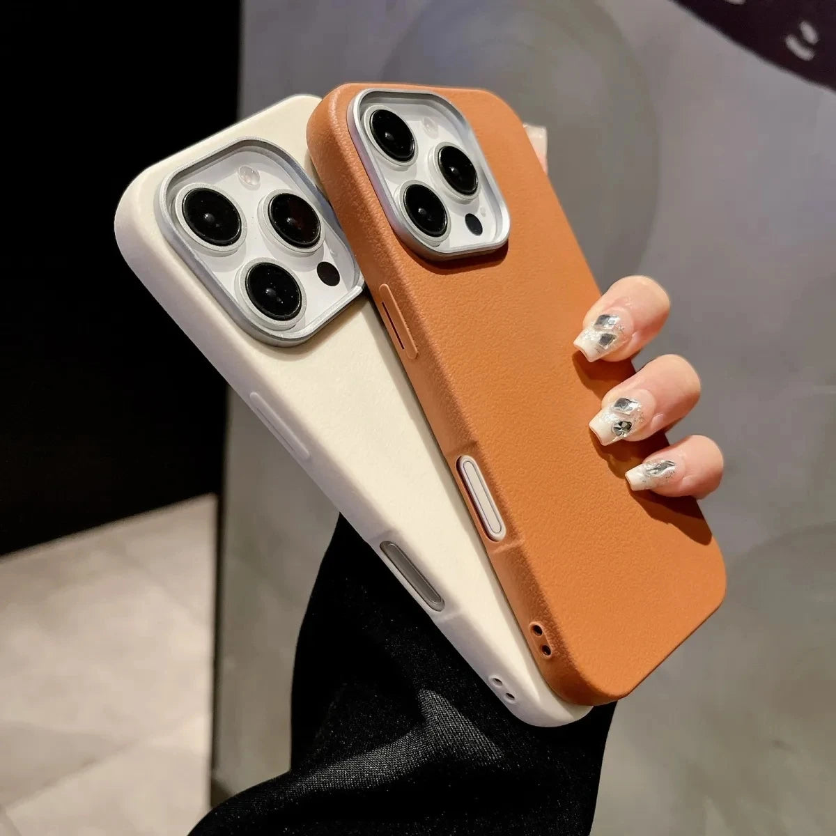 Luxury Matte Leather Phone Case For Xiaomi Mi 13T 11 Lite 5G NE Poco F6 F5 F3 X3 X5 X6 M6 Pro 4G Shockproof Silicone Soft Cover