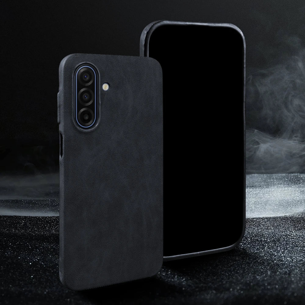 Skin Leather Case For Samsung Galaxy A17 A56 A16 A26 A36 A55 A06 A07 A15 A35 A54 A53 A13 S23 S24 S25 S26 Plus Phone Case Cover