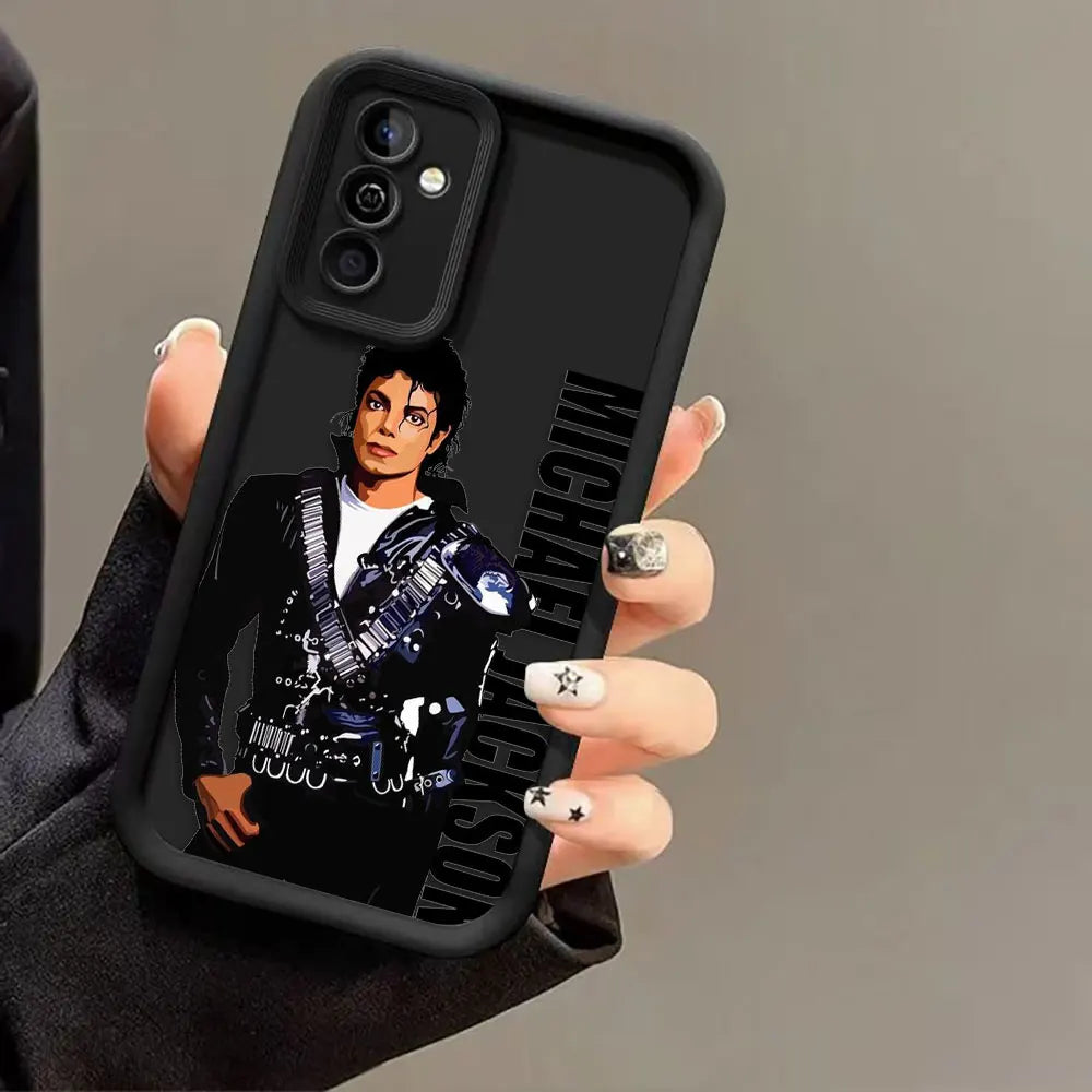 M-Michael J-Jackson Singer Phone Case For Samsung Galaxy S26 S25 S24 S23 S22 S21 FE S20 ULTRA PLUS TPU Case Funda Shell Cover
