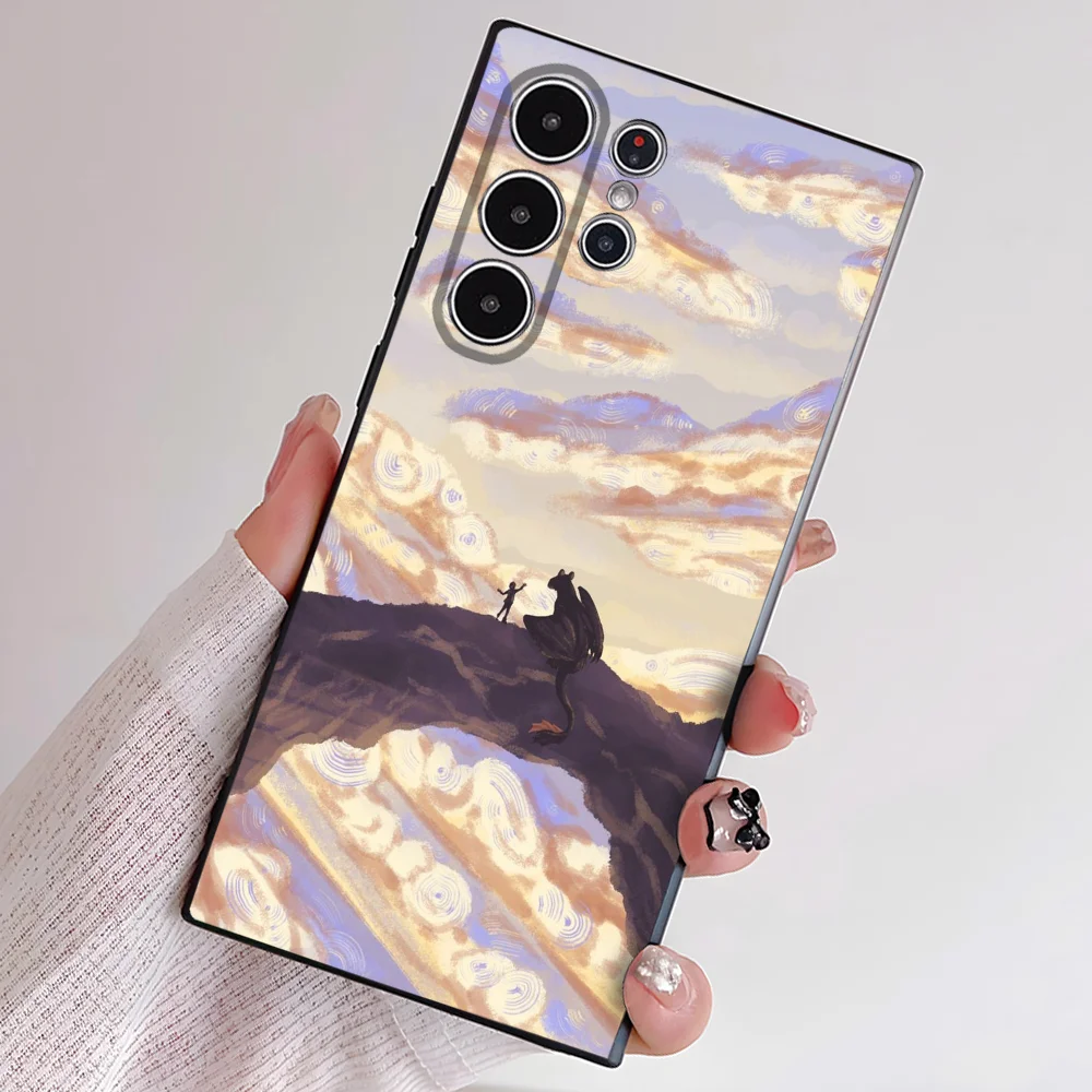 How To T-Train Your D-Dragons Phone Case For Samsung S Series S21 S22 S23 S24 S25 FE Plus Ultra TPU Soft To Skin-friendly Case