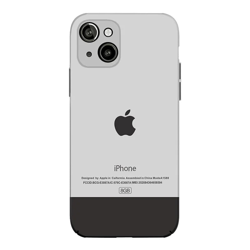 Instantly become the First Generation for iPhone 17e 16 15 14 13 12 11 Pro Max XS XR MAX 7 8 Magsafe Retro Sentiment Phone Case
