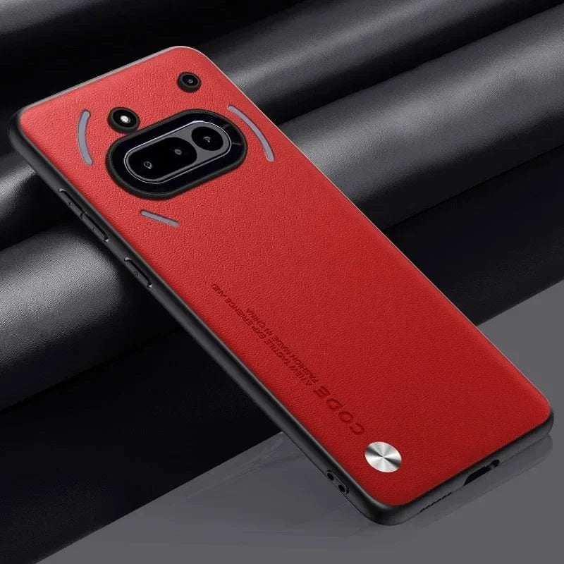 Luxury Leather Case For Nothing Phone 3A Cover Silicone Protection Phone Case For Nothing Phone 3A 3 A Coque