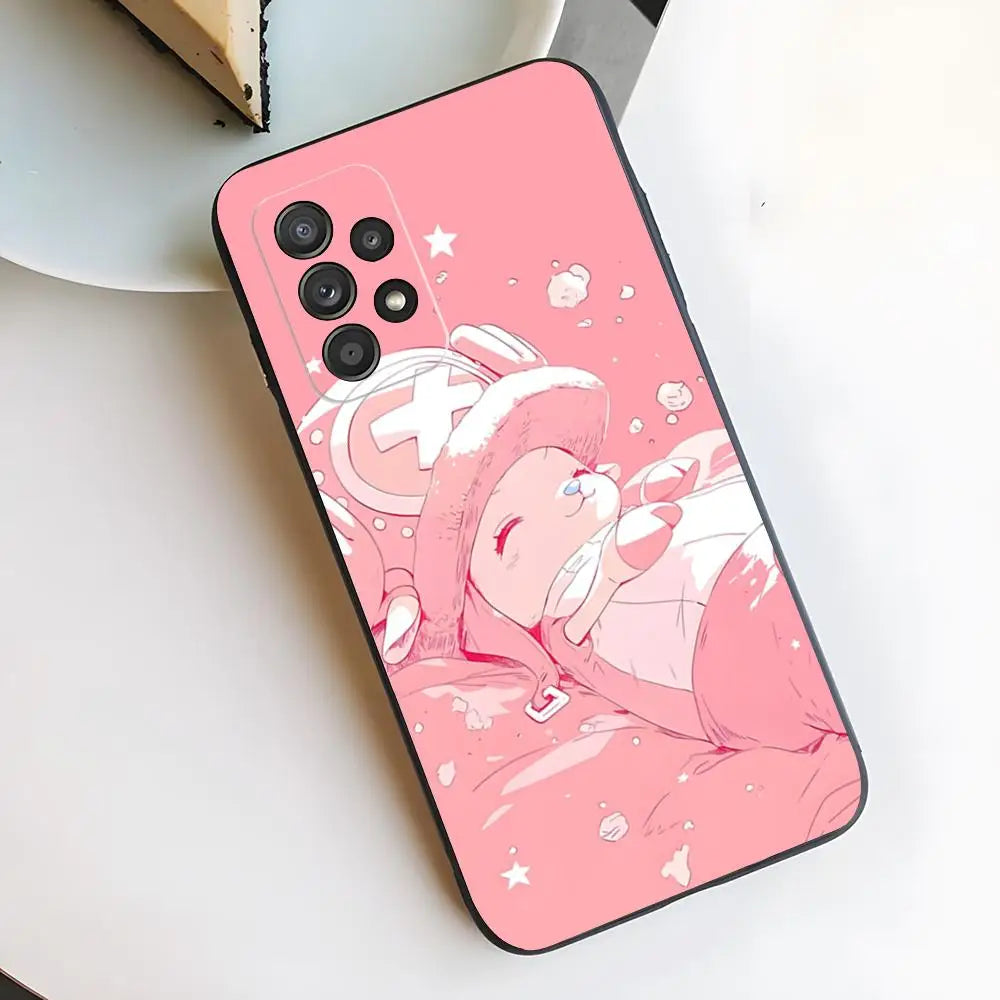 Cute Tony Tony Chopper Phone Case For Samsung S26 S25 Edge S24 S23 S22 S21 S20 Ultra Plus Fe Galaxy Silicon Cover