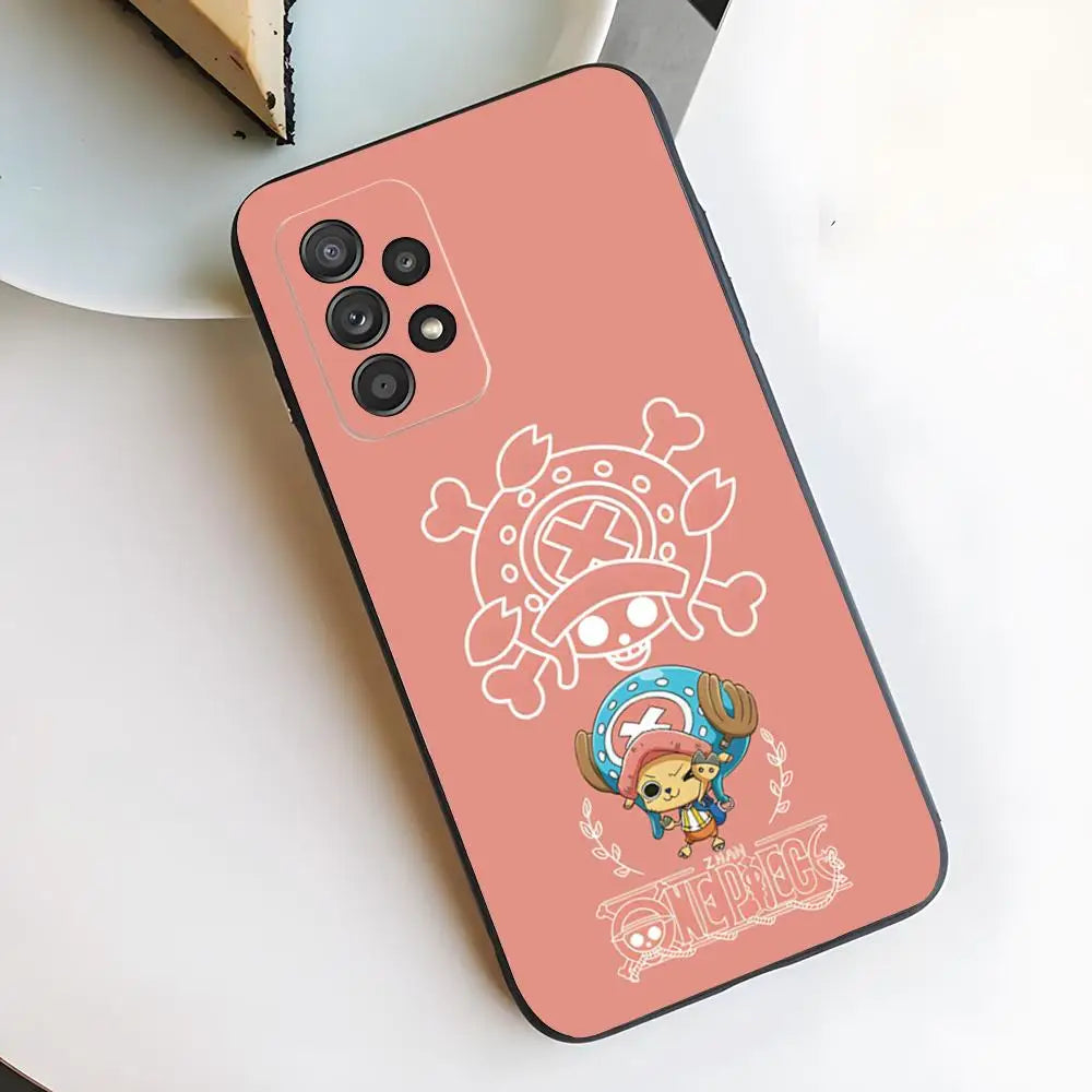 Cute Tony Tony Chopper Phone Case For Samsung S26 S25 Edge S24 S23 S22 S21 S20 Ultra Plus Fe Galaxy Silicon Cover