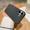 Luxury Carbon Fiber Kevlar Pattern For Magsafe Magnetic Case For iPhone 11 12 13 14 15 16 17 Pro Max Plus Shockproof Back Cover