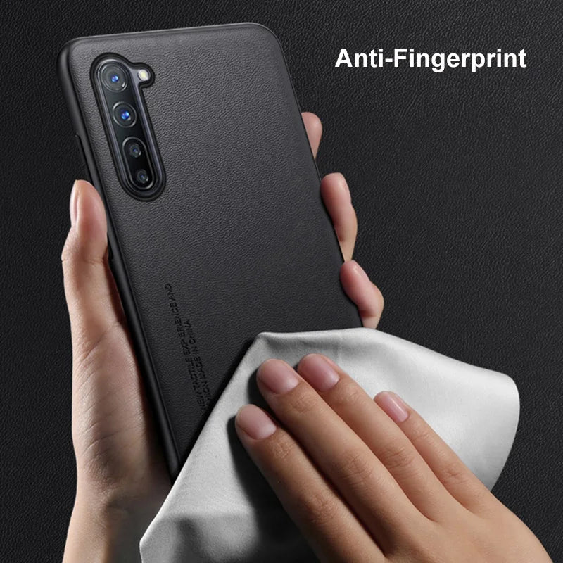 Luxury PU Leather Case For OPPO Find X2 Lite Back Cover Silicone Shockproof Protection Phone Case For OPPO Reno 3 5G FindX2 Lite