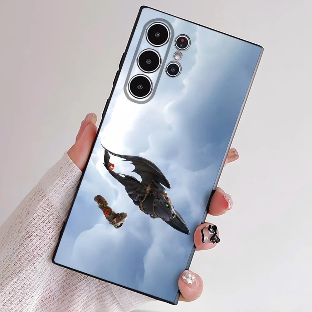 How To T-Train Your D-Dragons Phone Case For Samsung S Series S21 S22 S23 S24 S25 FE Plus Ultra TPU Soft To Skin-friendly Case