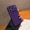 Solid Color Pebbled Texture Phone Case, Minimalist Drop-Resistant Protective Cover with Raised Camera Protection, Compatible with iPhone 12/13/14/15/16/17 Pro Max/Plus/Air Series