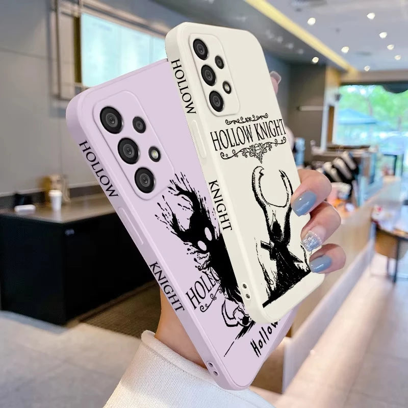 The Hollow Knight Phone Case For Samsung Galaxy S25 S24 S23 S22 S21 S20 Ultra Plus FE S10 Note 20 ultra 10 9 Plus Cover