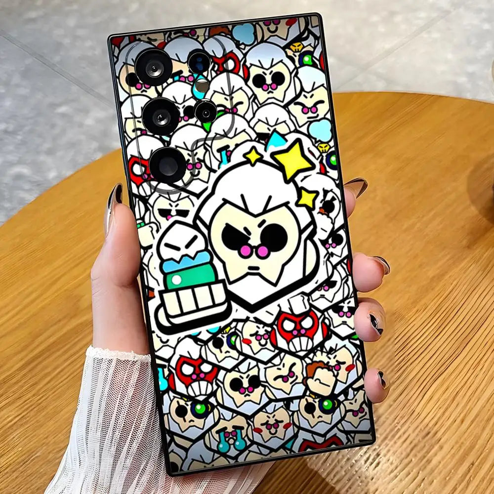 Game B-Brawl S-Stars-SES Phone Case For Samsung S26 S25 Edge S24 S23 S22 Ultra Plus Fe A57 A37 A17 A56 5G Silicon Cover