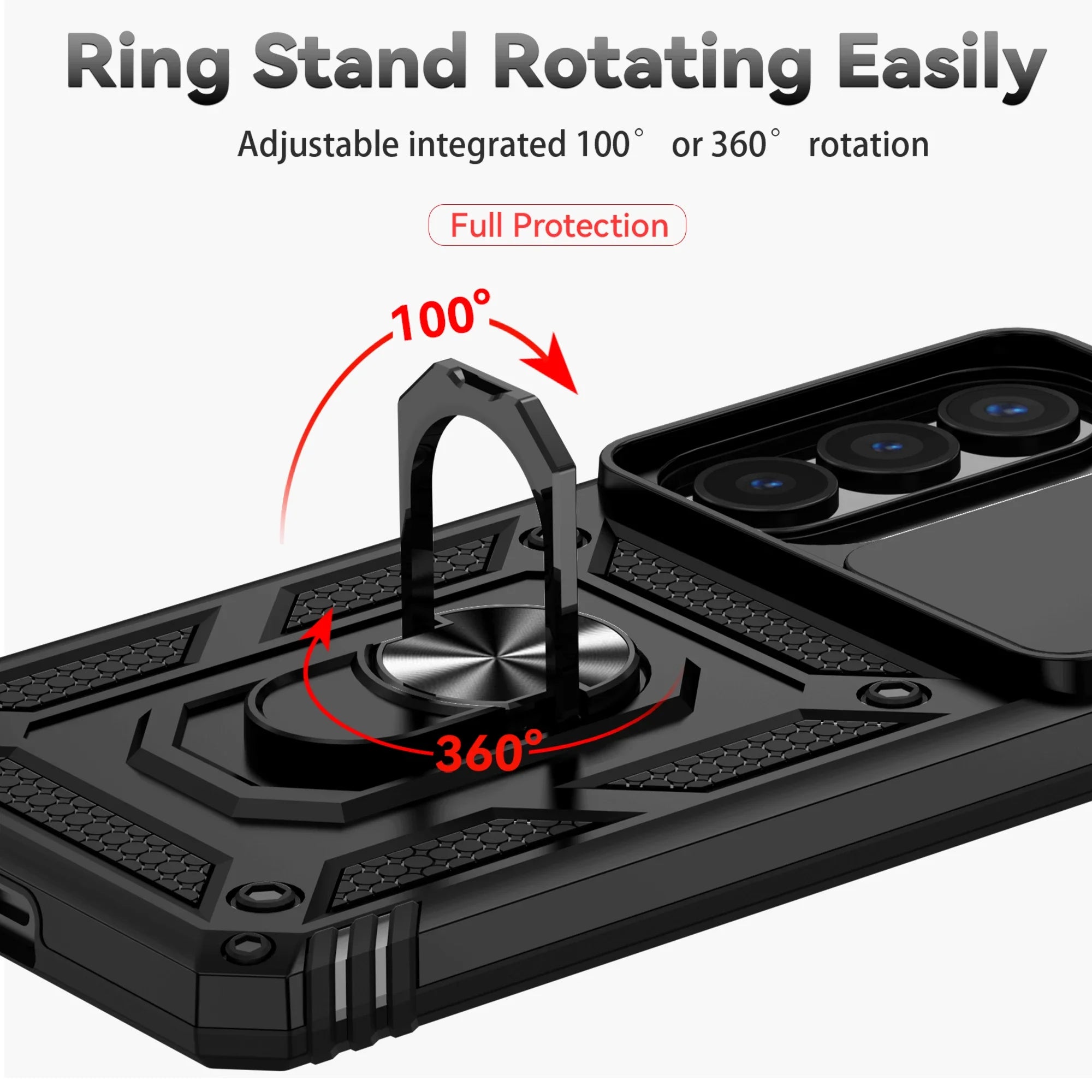 Shockproof Dual Layer Case for Samsung Galaxy A57 S26 Ultra S25 FE S24 Plus S23 S22 S21 A17 A37 5G A56 A36 A16 A55 A35 A15