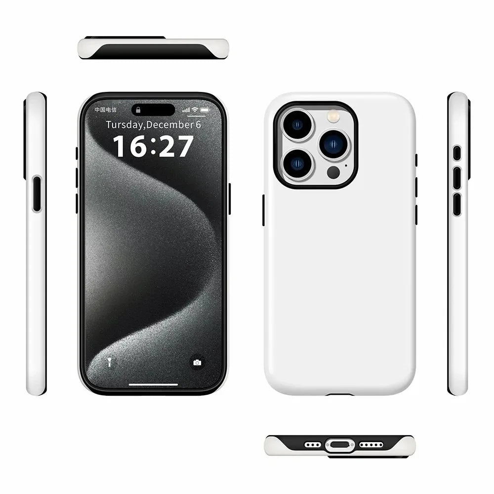 More Love Phone Case for iPhone 17 16e 16 15 14 13 12 11 X XS XR XSMAX 7 8 Air Pro Max Plus Luxury Double-layer Back Cover