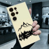 Mountain Lake Scenery Shockproof Soft TPU Back Case For Samsung S22 S23 S24 S25 S26 Ultra A16 A35 A55 Anti Drop Cover