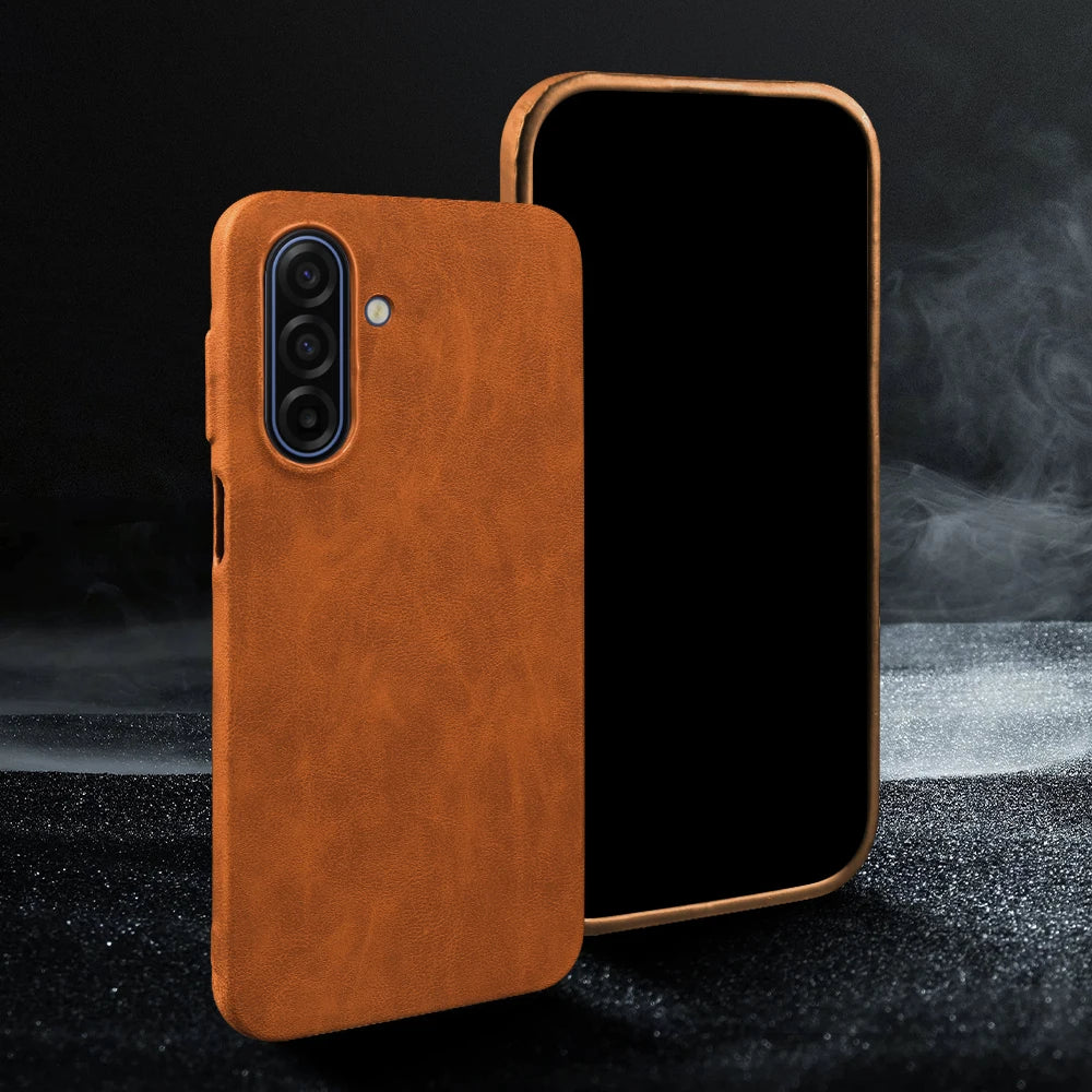 Skin Leather Case For Samsung Galaxy A17 A56 A16 A26 A36 A55 A06 A07 A15 A35 A54 A53 A13 S23 S24 S25 S26 Plus Phone Case Cover