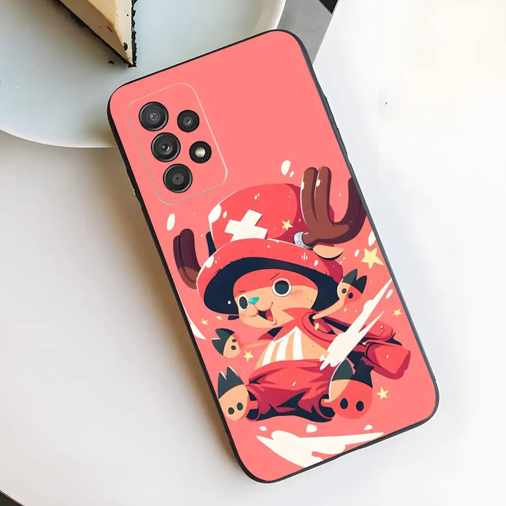 Cute Tony Tony Chopper Phone Case For Samsung S26 S25 Edge S24 S23 S22 S21 S20 Ultra Plus Fe Galaxy Silicon Cover