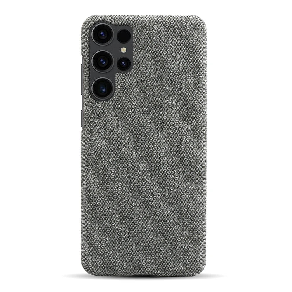 For Samsung Galaxy S24 Ultra S23+ S22Plus S21 S20 FE S10 S9 Case Luxury Fabric Cover For Galaxy Note 20 10 9 8 Cloth Capa Case