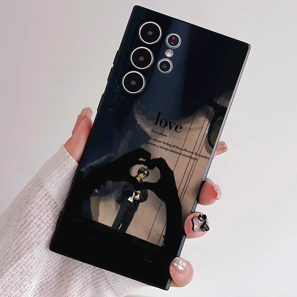 A-Agust D Yoongi S-Suga Phone Case For Samsung S Series S21 S22 S23 S24 S25 FE Plus Ultra TPU Soft To Skin-friendly Case