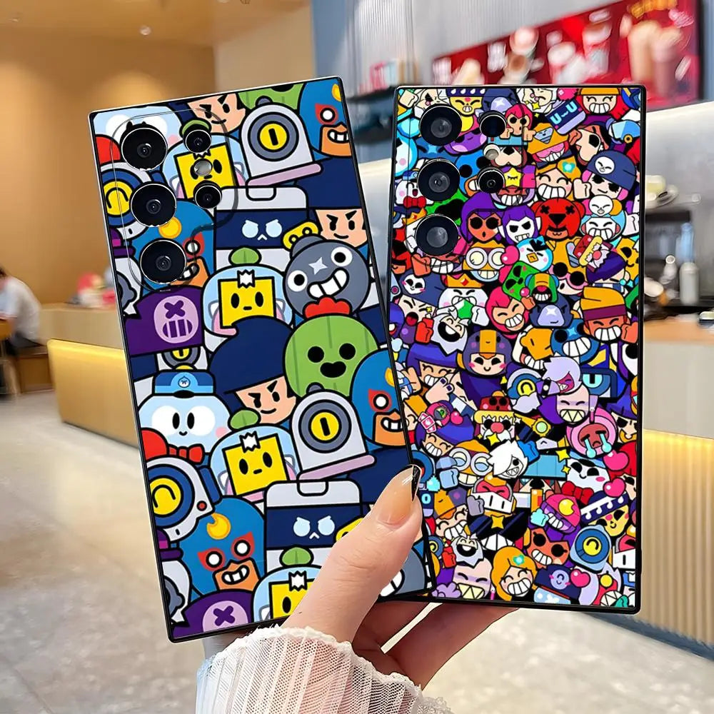 Game B-Brawl S-Stars-SES Phone Case For Samsung S26 S25 Edge S24 S23 S22 Ultra Plus Fe A57 A37 A17 A56 5G Silicon Cover