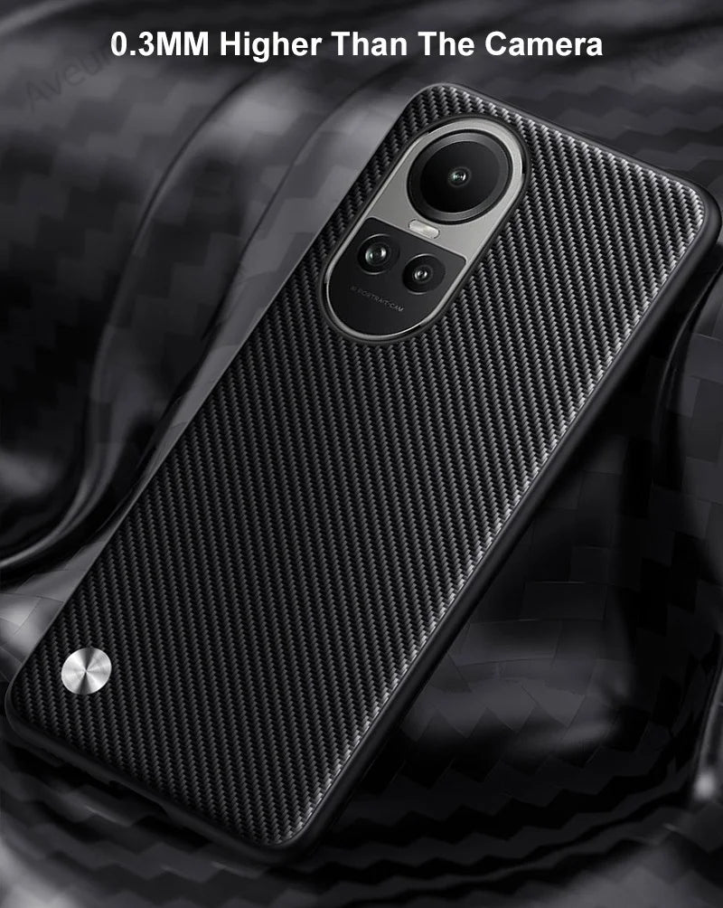 Luxury PU Leather Case For OPPO Reno 10 Pro 10Pro Back Cover Matte Silicone Protection Phone Case For OPPO Reno 10 5G Reno10 Pro