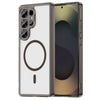 Magnetic Wireless Charging Phone Case For Samsung Galaxy S26 S25 S24 Ultra Plus S26Ultra Shockproof Clear Back Cover Coque
