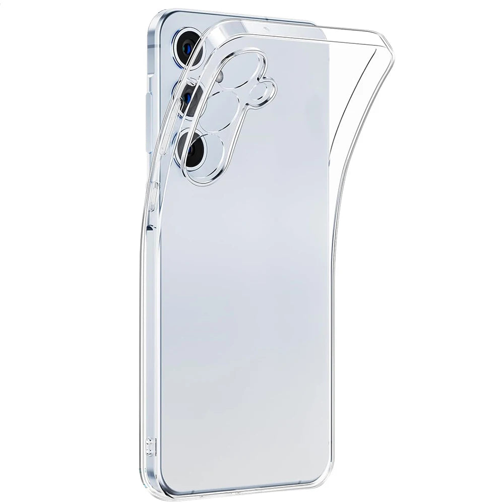 Ultra Thin Silicone Clear Case For Samsung Galaxy S25 S24 S23 S22 S21 S20 FE Plus Ultra s25Edge Transparent Cover Cases
