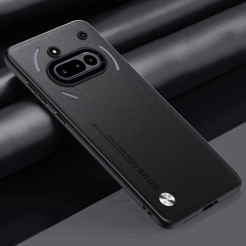Luxury Leather Case For Nothing Phone 3A Cover Silicone Protection Phone Case For Nothing Phone 3A 3 A Coque