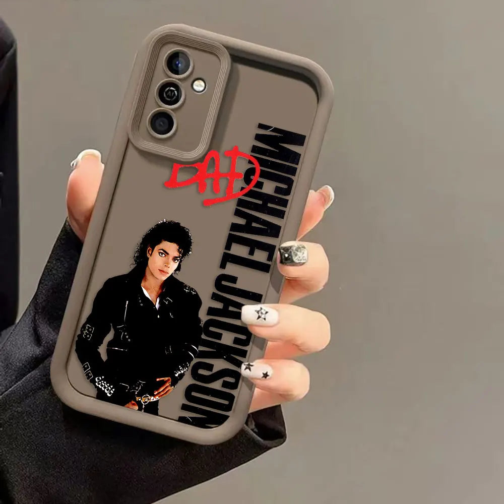 M-Michael J-Jackson Singer Phone Case For Samsung Galaxy S26 S25 S24 S23 S22 S21 FE S20 ULTRA PLUS TPU Case Funda Shell Cover