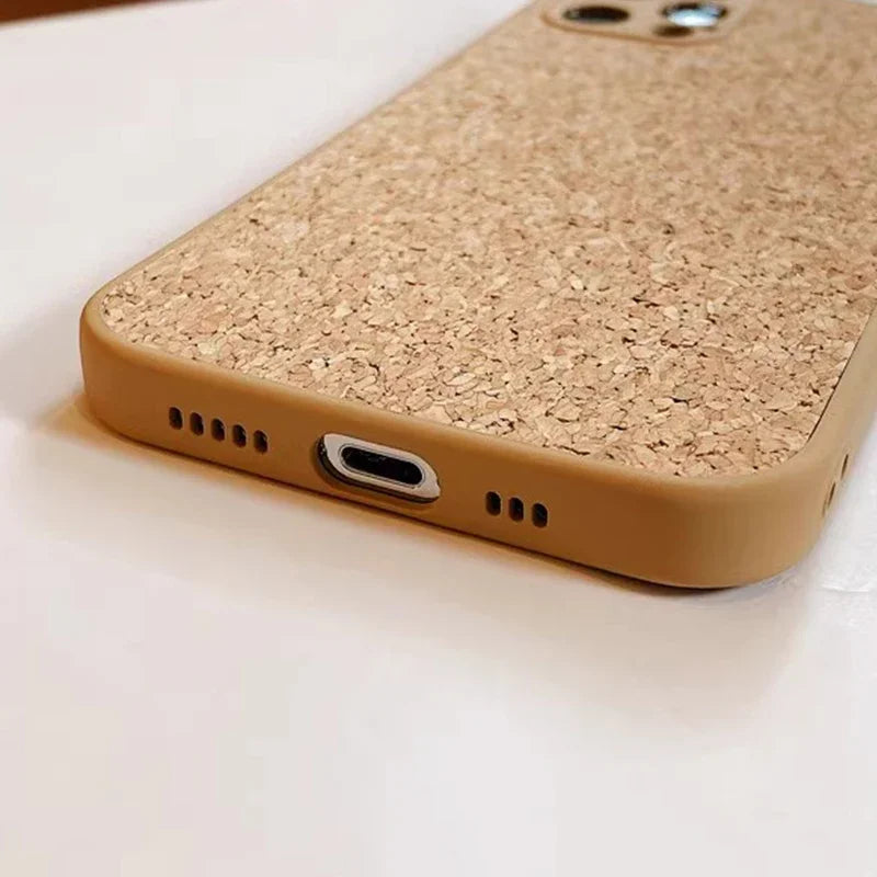 Retro Genuine wooden pattern heat dissipation phone case for iPhone 16 15 14 13 12 11 Pro Max Plus full shockproof hard cover