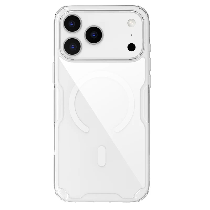 For iPhone 17 Pro MAX Case NILLKIN Nature Pro Magnetic Case For 17 17 Pro Air Fitted Cases Clear Cover