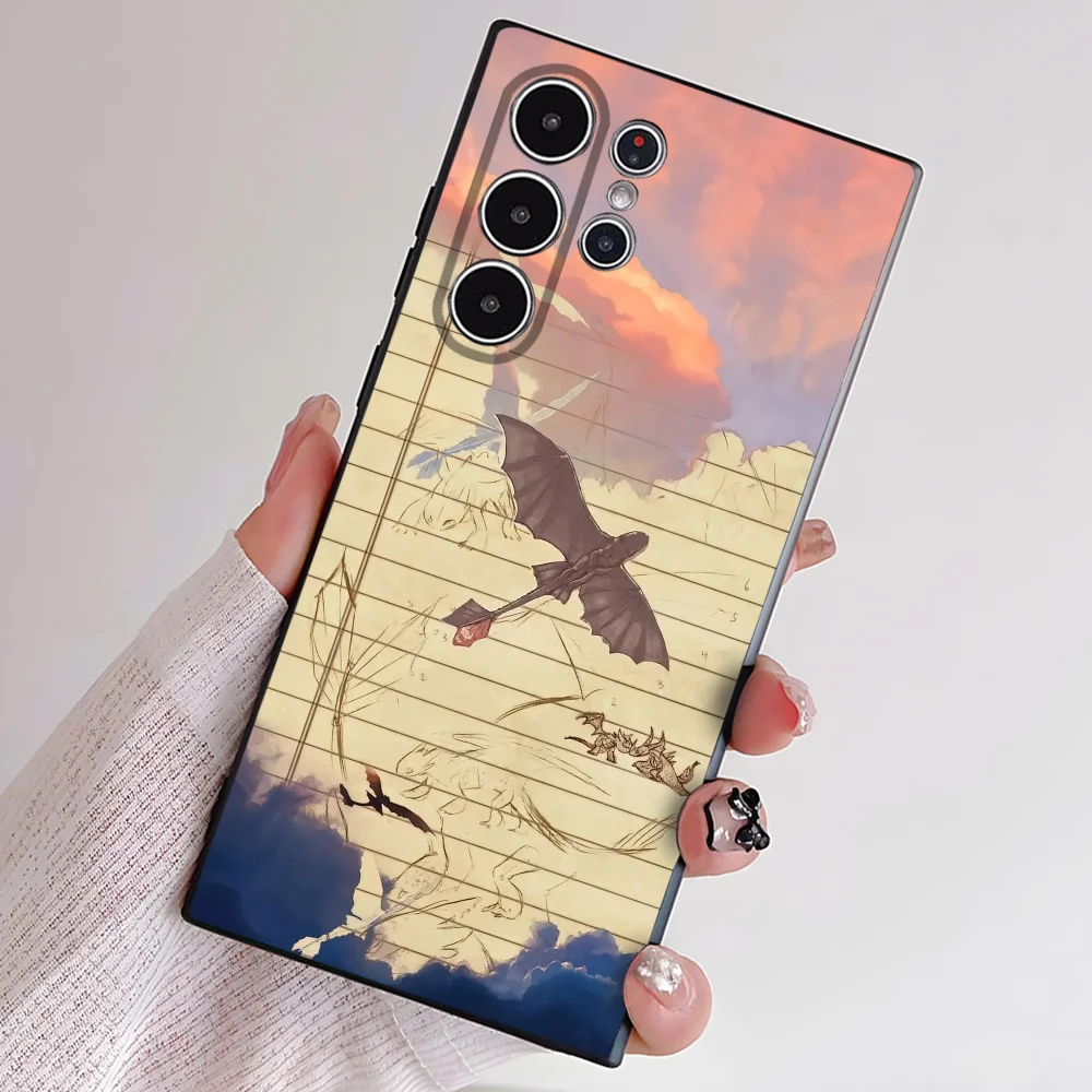 How To T-Train Your D-Dragons Phone Case For Samsung S Series S21 S22 S23 S24 S25 FE Plus Ultra TPU Soft To Skin-friendly Case