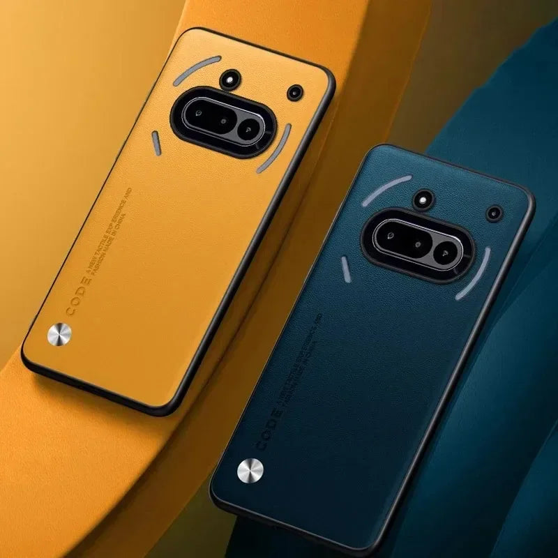 Luxury Leather Case For Nothing Phone 3A Cover Silicone Protection Phone Case For Nothing Phone 3A 3 A Coque