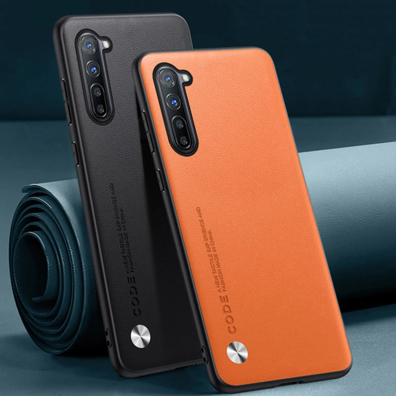 Luxury PU Leather Case For OPPO Find X2 Lite Back Cover Silicone Shockproof Protection Phone Case For OPPO Reno 3 5G FindX2 Lite